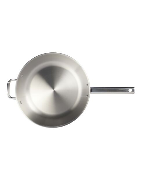 Épure Silver Bratpfanne aus Edelstahl, 32 cm/4,5 l