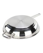 Épure Silver Bratpfanne aus Edelstahl, 32 cm/4,5 l