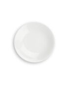 Lot de 6 assiettes creuses Taidu II en bone china blanc - 21,8 cm