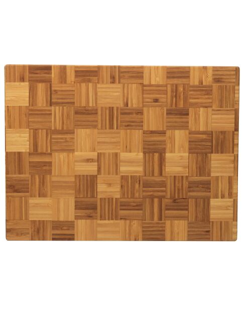 Tabla de cortar de bambú Sylvie, 40 x 30 x 4 cm