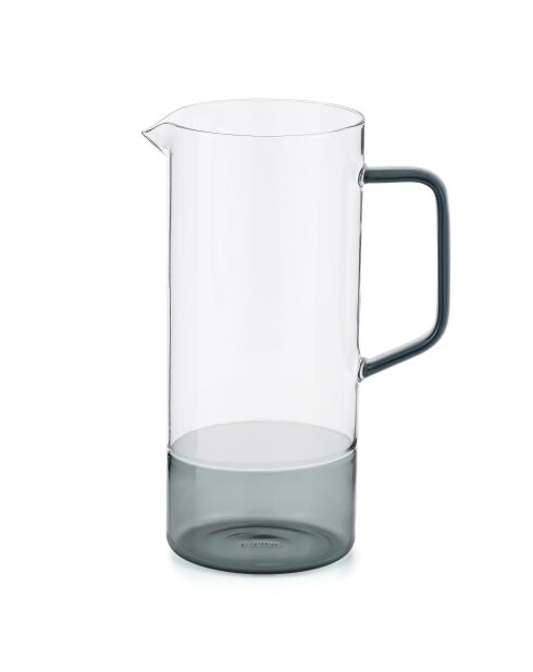 Carafe Ambra en verre gris - 100cl