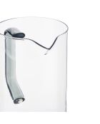 Carafe Ambra en verre gris - 100cl