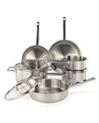 9-teiliges Set Épure aus silbernem Edelstahl