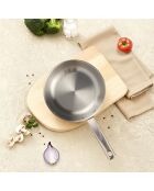Sartén de acero inoxidable Épure Silver - 24 cm/1,8 L