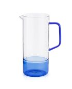 Carafe en verre Ambra bleu - 100cl