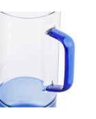 Carafe en verre Ambra bleu - 100cl