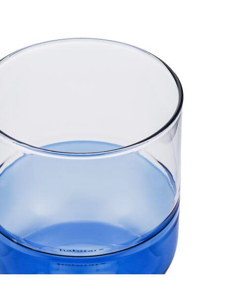 Lot de 2 Verres Ambra bleu - 34cl