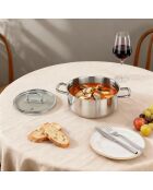Épure verzilverde roestvrijstalen kookpot - 20 cm/2,9 L
