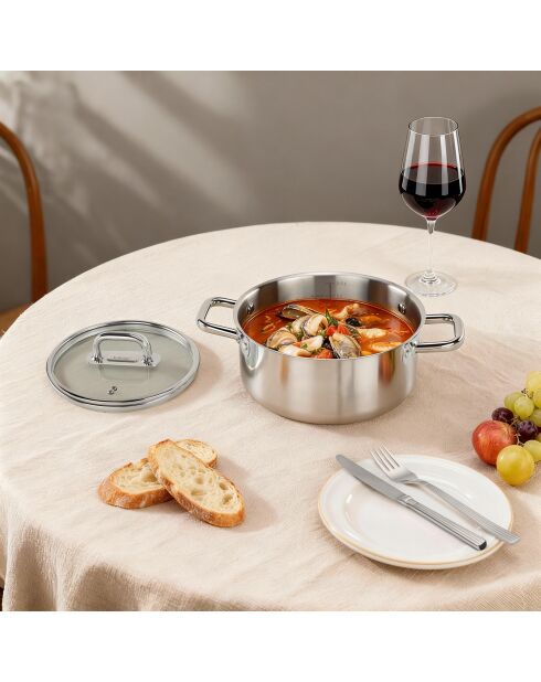 Épure verzilverde roestvrijstalen kookpot - 20 cm/2,9 L