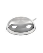 Hera Triplex-Wok mit Antihaftbeschichtung, schwarz/silber, 32 cm
