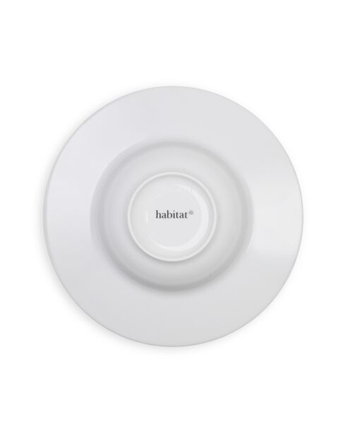 Service de 18 pièces Astral en porcelaine fine blanc