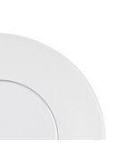 Service de 12 pièces Aurora en porcelaine fine blanc