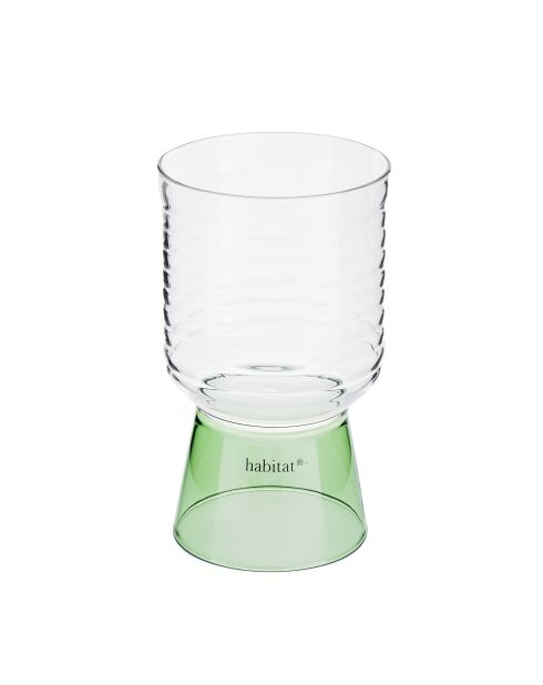 Lot de 2 Verres Ambra vert - 35cl