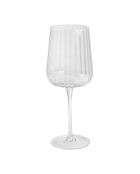 Set di 6 bicchieri da vino rosso Cléo in vetro cristallino trasparente - 43cl