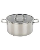Épure verzilverde roestvrijstalen kookpot - 28 cm/8,2 L