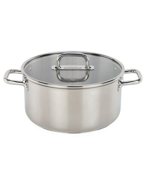Épure verzilverde roestvrijstalen kookpot - 28 cm/8,2 L