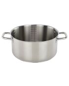 Épure verzilverde roestvrijstalen kookpot - 28 cm/8,2 L