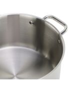 Épure verzilverde roestvrijstalen kookpot - 28 cm/8,2 L