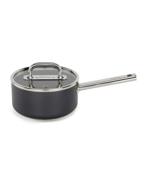 Set aus 9 Teilen Épure Aluminium und Edelstahl silber/schwarz