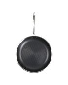 Hera Triplex-Bratpfannen mit Antihaftbeschichtung, Schwarz/Silber, 24/32 cm, 2 Stück