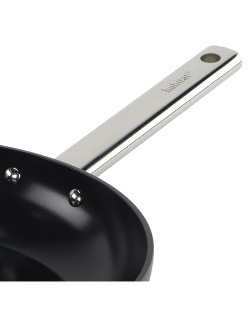 Épure-Aluminium-Bratpfanne mit vollschwarzer Induktionskeramikbeschichtung — 28 cm/2,7 l