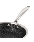 Hera Triplex-Bratpfanne mit Antihaftbeschichtung, Schwarz/Silber, 32 cm