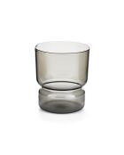Lot de 2 Verres Ambra gris - 30cl