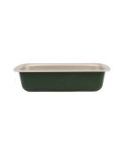 Aloë cakevorm champagne/groen - 25 x 11 cm