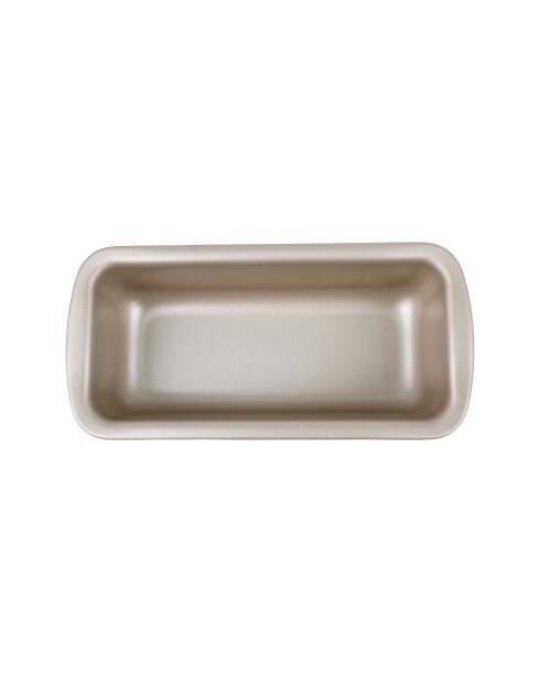 Aloë cakevorm champagne/groen - 25 x 11 cm