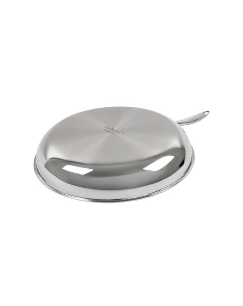 Hera Triplex-Bratpfanne mit Antihaftbeschichtung, schwarz/silber, 28 cm