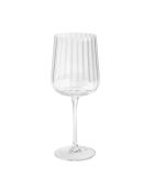 Lot de 6 verres à vin blanc Cléo en verre cristallin transparent - 33cl