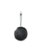 Cazo antiadherente Hera triplex negro/plateado - 16 cm