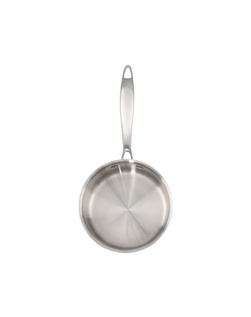Silberner Triplex-Osmose-Topf, 16 x 7 cm/1 l
