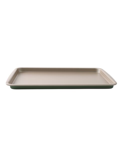 Aloë bakplaat champagne/groen - 38 x 28 cm