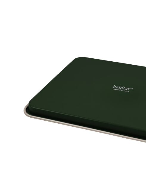 Aloë bakplaat champagne/groen - 38 x 28 cm