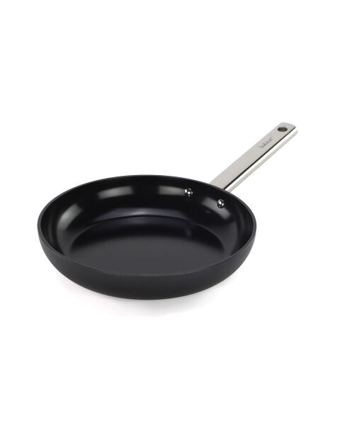 Épure-Aluminium-Bratpfanne mit schwarzer Vollinduktions-Keramikbeschichtung — 24 cm/1,7 l