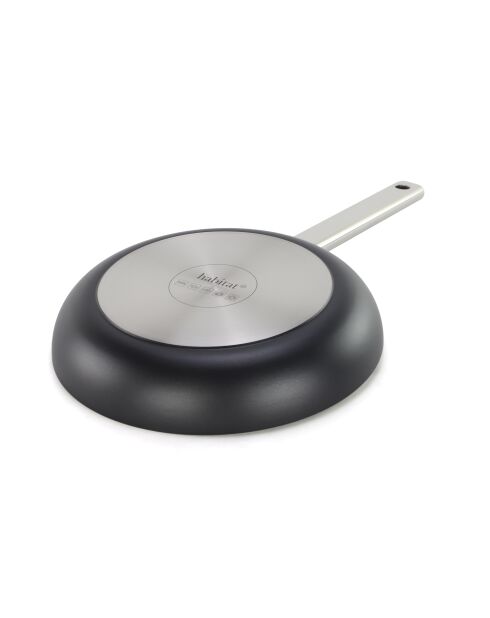 Épure-Aluminium-Bratpfanne mit schwarzer Vollinduktions-Keramikbeschichtung — 24 cm/1,7 l