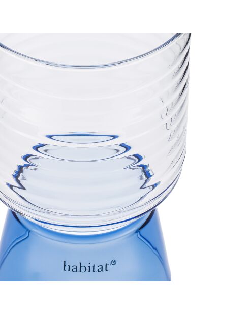 Lot de 2 Verres Ambra bleu - 35cl