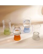Lot de 2 Verres Ambra bleu - 35cl