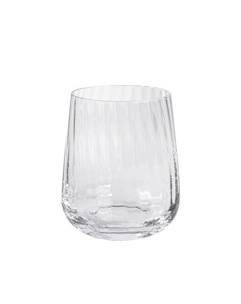 Set di 6 bicchieri da acqua Cléo in cristallo trasparente - 35cl