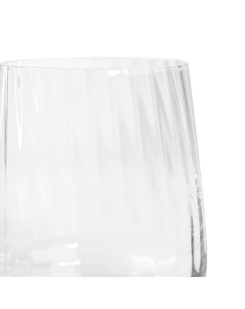 Set di 6 bicchieri da acqua Cléo in cristallo trasparente - 35cl