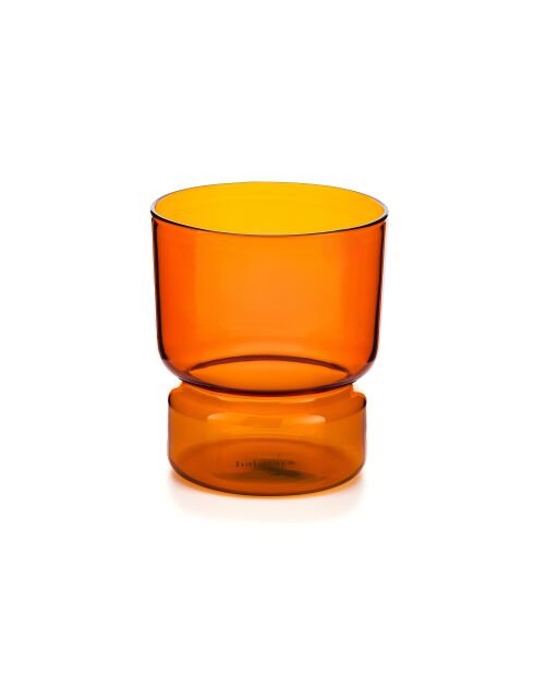 Lot de 2 Verres Ambra orange - 30cl