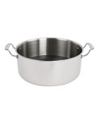 Hera Triplex 7-teiliges antihaftbeschichtetes Set in Schwarz/Silber