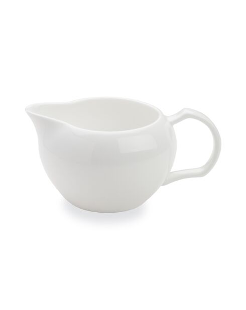 Crémier Taidu II en bone china blanc - 28 cl