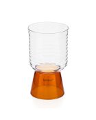 Lot de 2 Verres Ambra orange - 35cl