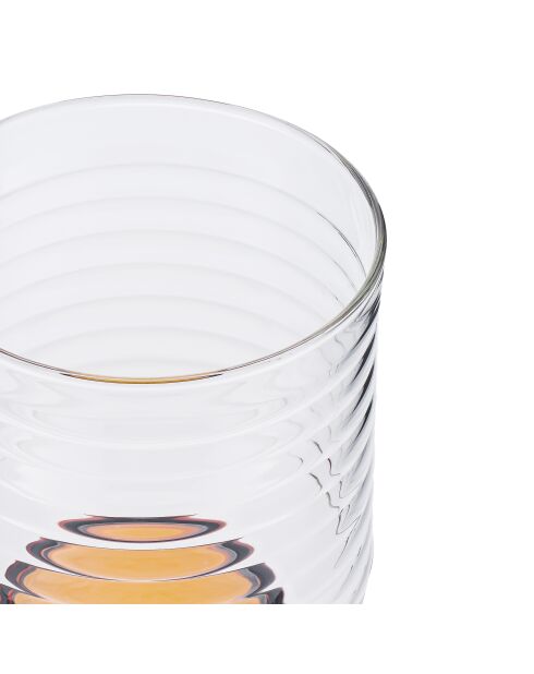 Lot de 2 Verres Ambra orange - 35cl