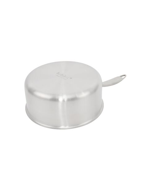 Silberner Triplex-Osmose-Topf, 20 x 8,5 cm/2 l