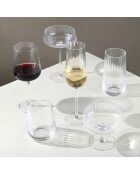 Set di 6 coppette da gelato Cléo in vetro cristallino trasparente - 28cl