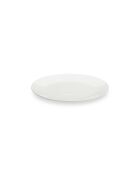 Lot de 6 assiettes dessert Taidu II en bone china blanc - 20,4 cm