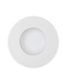 Lot de 6 assiettes creuses Solène blanches - 23 cm